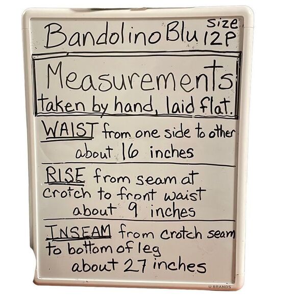 Bandolino Blu Cali Modern Bootcut size 12 Petite - Picture 11 of 11